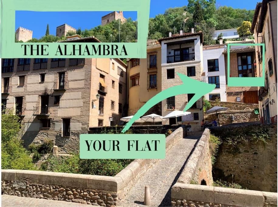شقة Cosy Flat/Nearly Touching Alhambra/Great Views غرناطة المظهر الخارجي الصورة